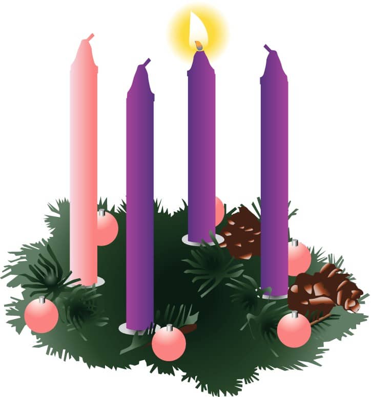 Christian Symbols Clipart for Advent