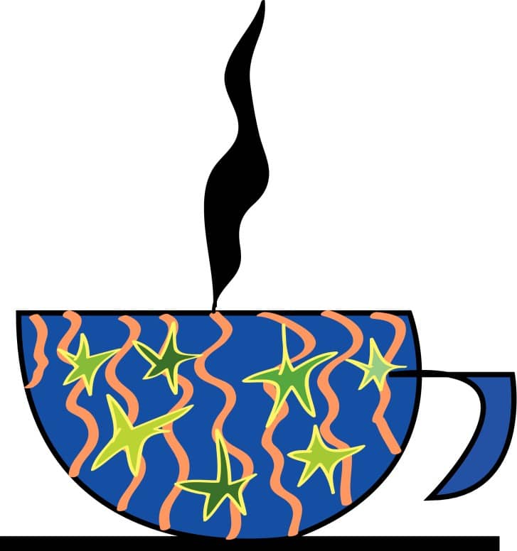 Coffee Mug with Heat Rising