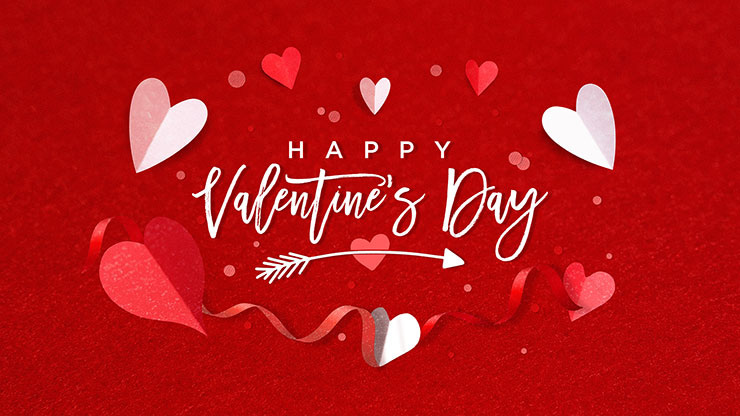 Happy Valentines Day: Title Graphics