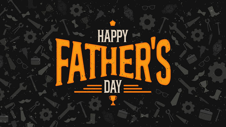 Happy Father's Day: Title Graphic