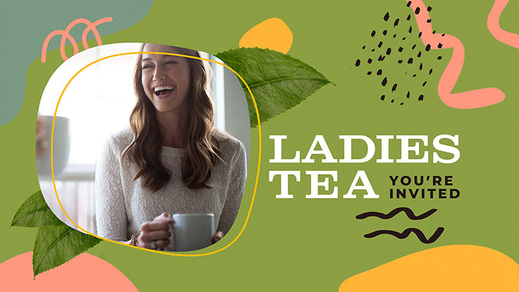 Ladies Tea: Title Graphics