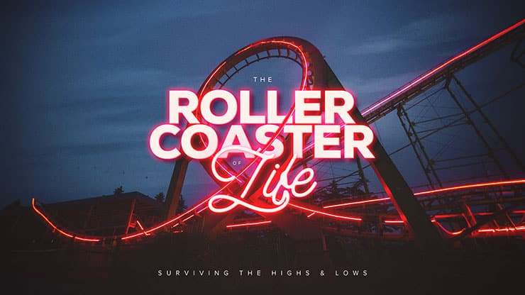 The Roller Coaster of Life: Title Graphic