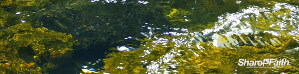 River Rock Nature Multi Screen Motion Background