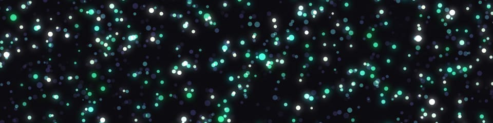 Worship Particles Green Glittering Triple Wide Motion Background