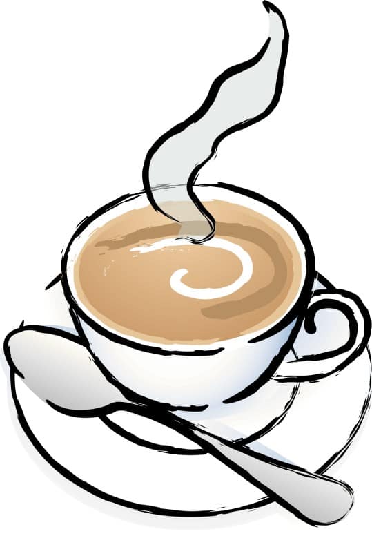 Brushstroke Coffee Cup