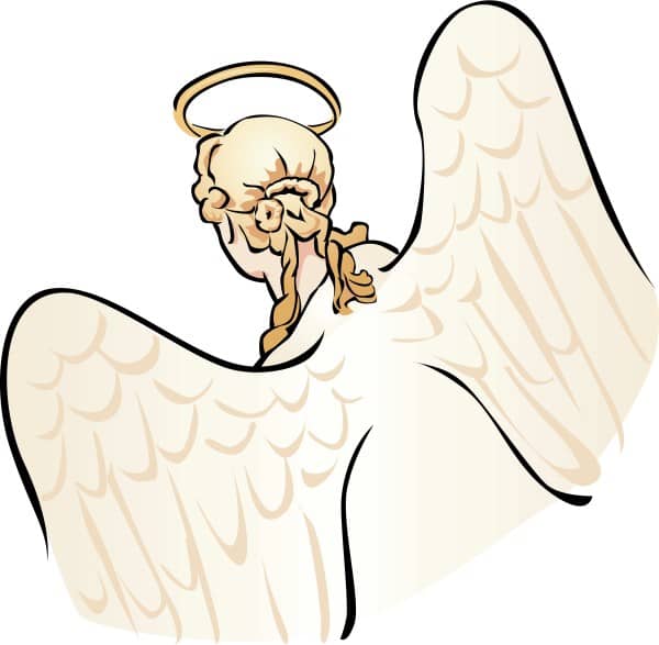 Angel Head Clipart