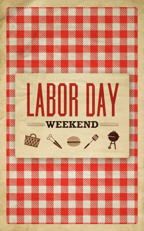 Labor Day Themed Bulletin or Brochure Cover