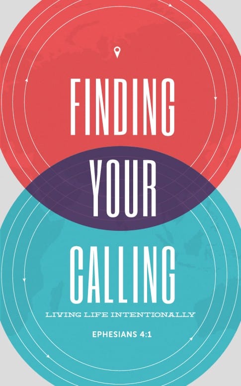 Finding Your Calling Church Bulletin