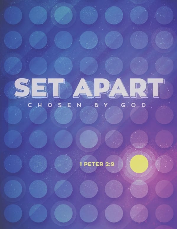 Set Apart For God Church Flyer Template