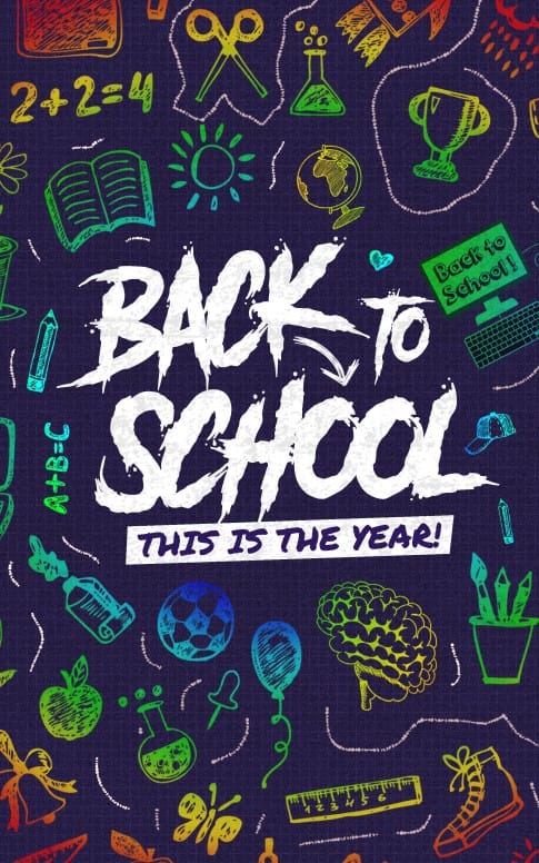 Back To School Bulletin Cover Design