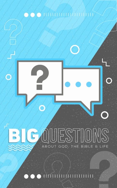 Big Questions Church Bulletin Cover