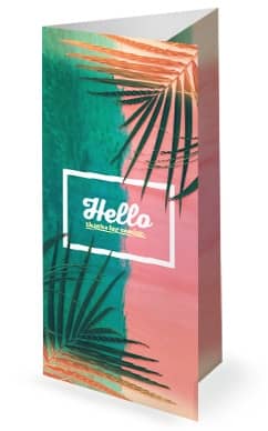 Best Summer Ever Church Trifold Bulletin Cover