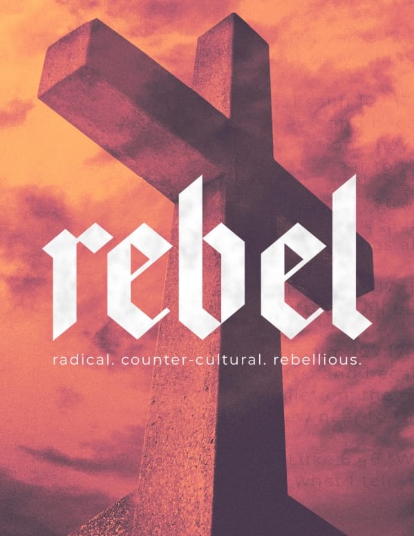 Rebel Cross Church Flyer