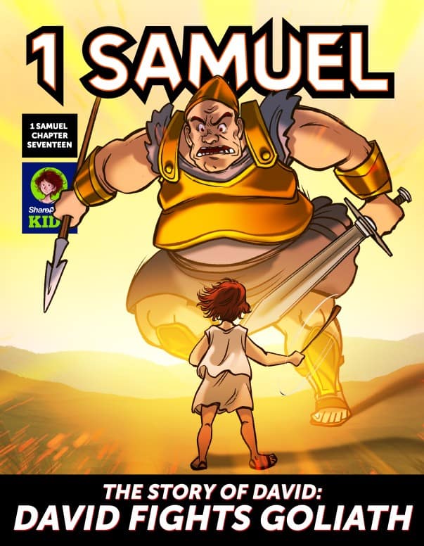 1 Samuel 17 David Fights Goliath Digital Comic