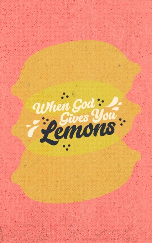 When God Gives You Lemons Church Bifold Bulletin
