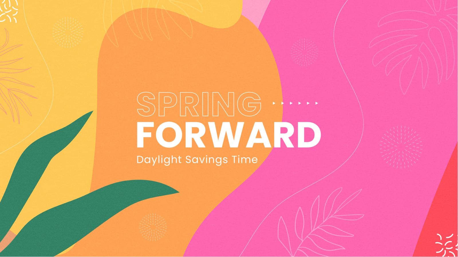Spring Forward 2022 Title Graphic ShareFaith Media