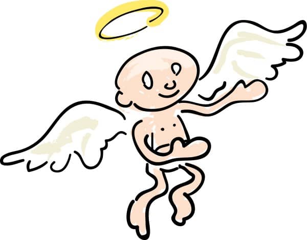 Baby Angel Church Clipart
