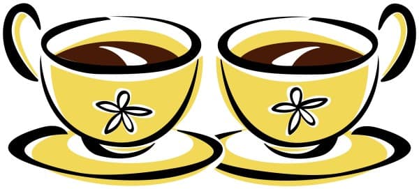 Two Coffee Cups Clipart