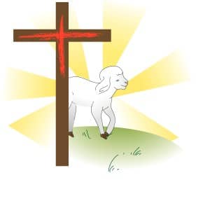 Cross with Lamb