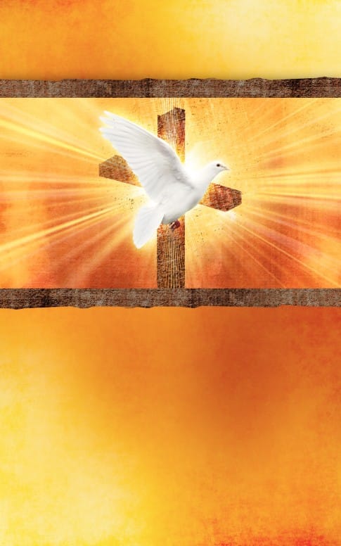 the holy spirit fire and cross
