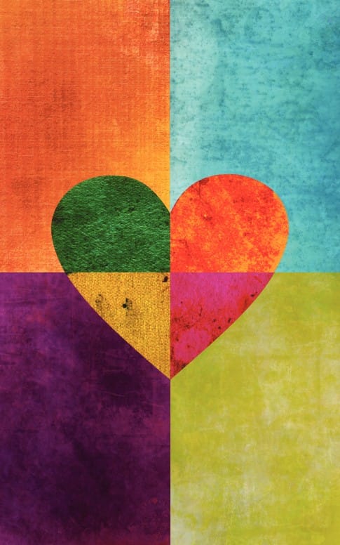 Love Heart Bulletin Cover