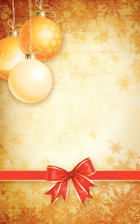 Christmas Decoration Bulletin Cover