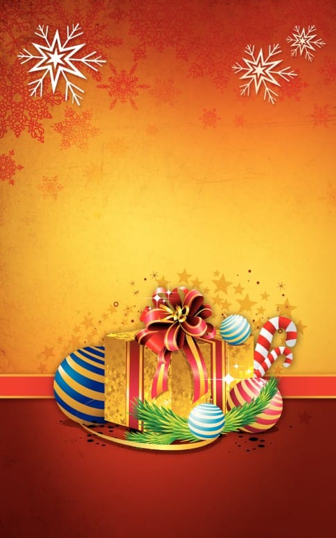 Christmas Gifts Church Bulletin Cover