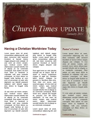 Ash Wednesday Church Newsletter