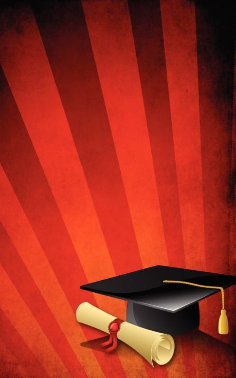 Graduation Rays Program Cover