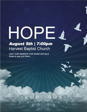 Hope Church Flyer