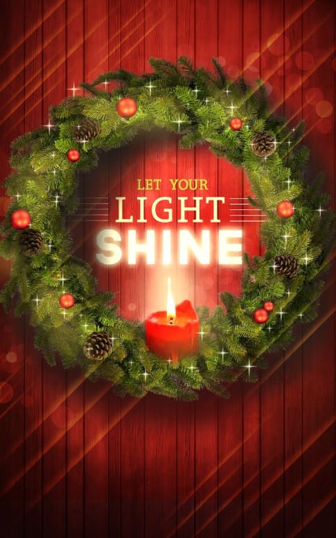 Let Your Light Shine Christmas Ministry Bulletin