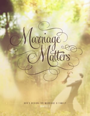 Marriage Matters Religious Flyer
