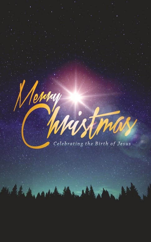 Merry Christmas Bright Star Ministry Bulletin
