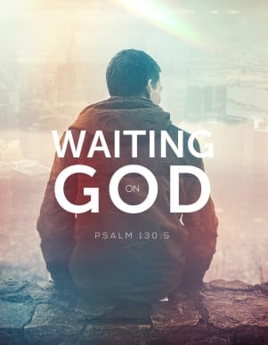 Waiting on God Church Flyer