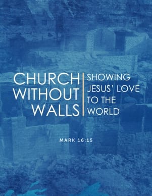 Church Without Walls Church Flyer