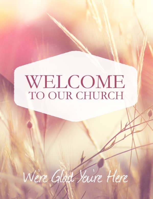 Authentic Faith Church Flyer