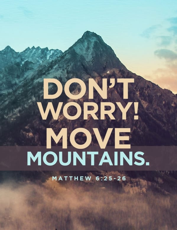 Moving Mountains Church Flyer