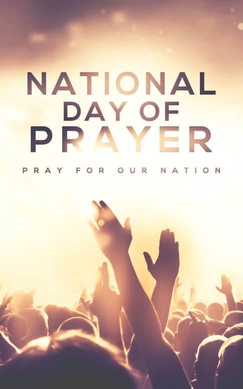 National Day of Prayer Worship Church Bulletin