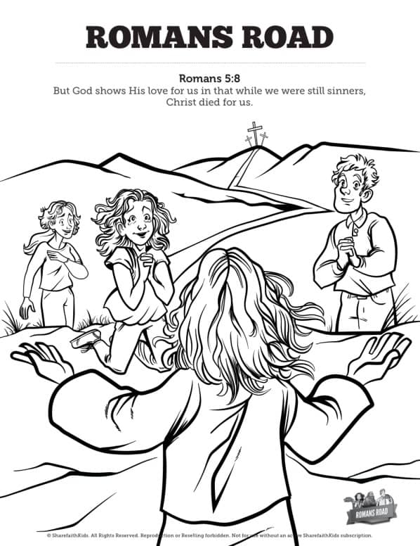 romans coloring pages