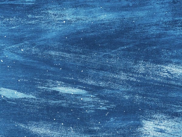 Brushed Blue Paint Texture Worship Background