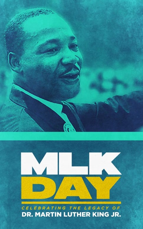 Martin Luther King Jr Day Service Bulletin Cover