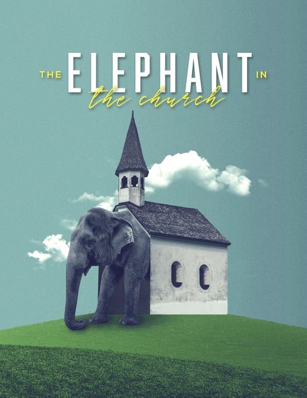 The Elephant In The Church Flyer Template