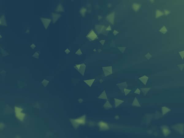 Worship Triangles Turquoise Green Gradient Background