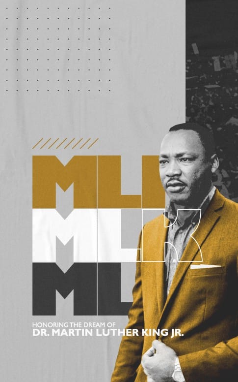 MLK Day 2022 Bifold Bulletin Cover