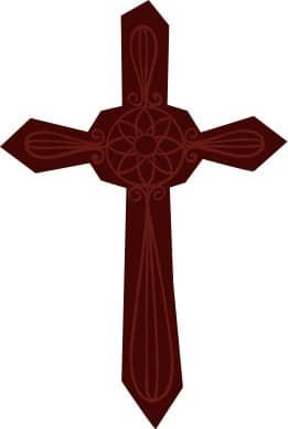 Decorative Rounded Cross