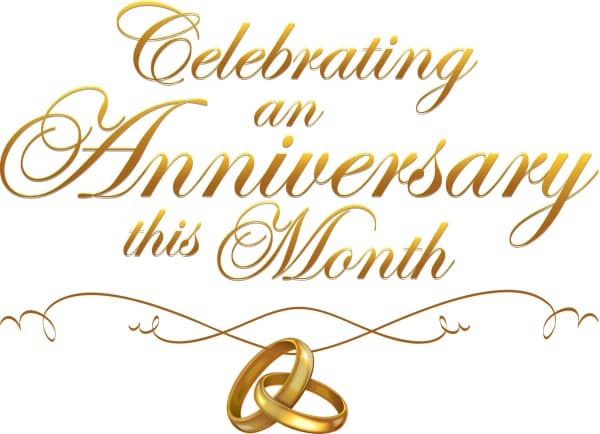 Anniversary Celebration script with rings