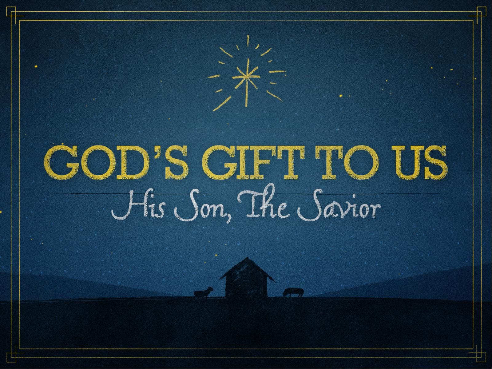 ShareFaith Media » God’s Gift to Us Christmas PowerPoint Template ...