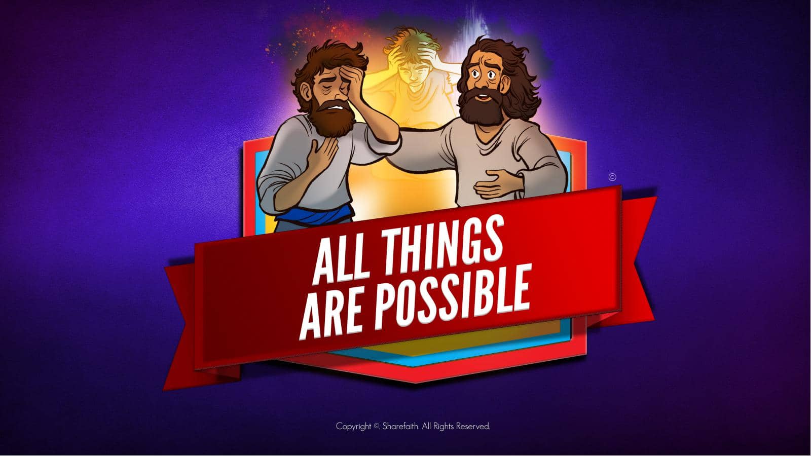 ShareFaith Media » Mark 9 All Things Are Possible Kids Bible Story ...