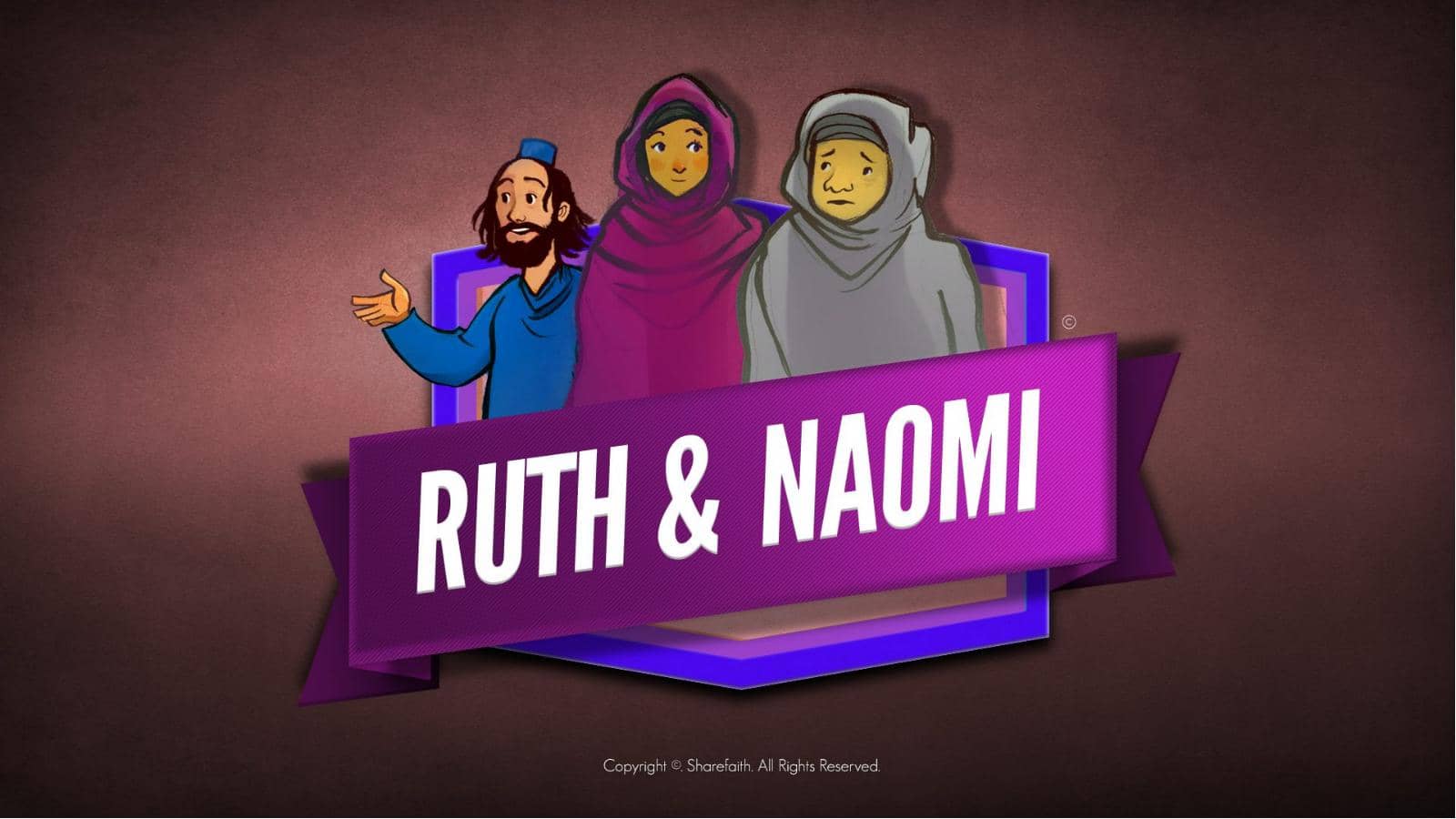 Ruth And Naomi Kids Bible Story Sharefaith Media