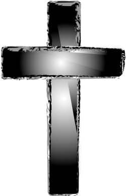 Cross in Shades of Gray